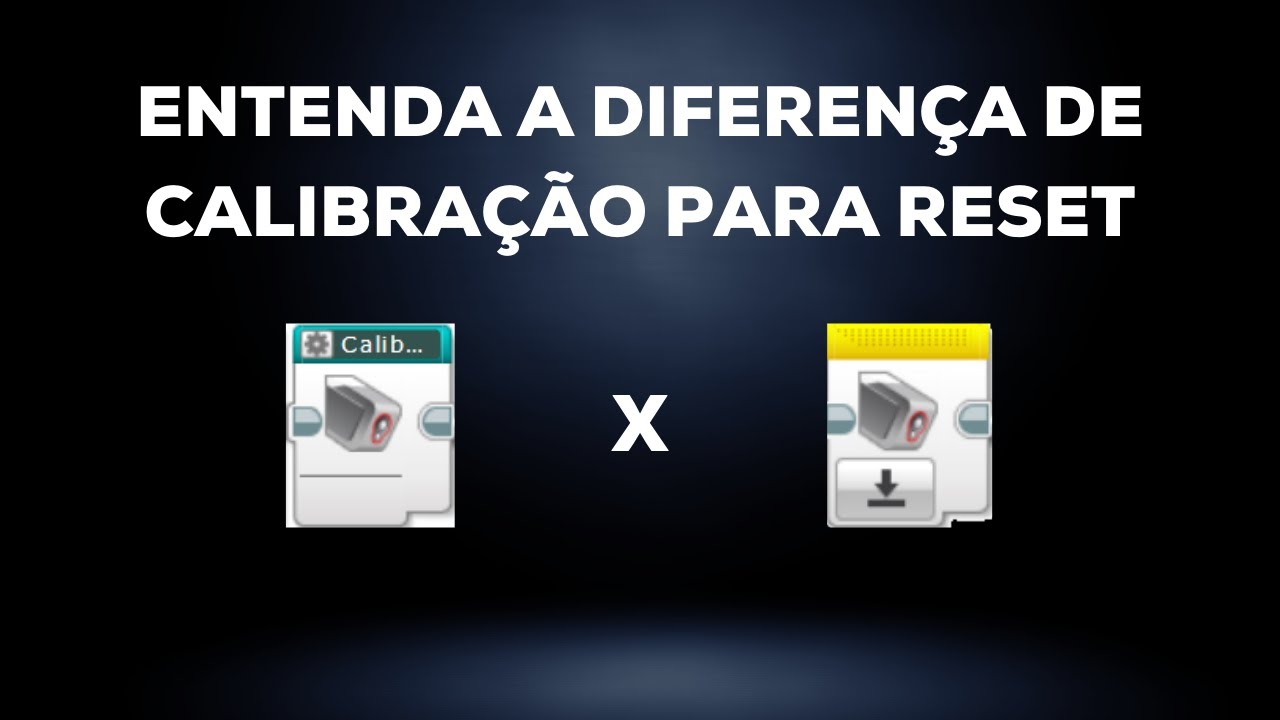 ENTENDA A DIFERENÇA DE CALIBRAÇÃO E RESET