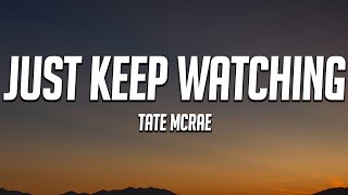 Tate McRae - Just Keep Watching (Lyrics) From F1® The Movie