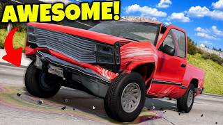 BeamNG Drive Crashes Just Got WAY More Realistic!
