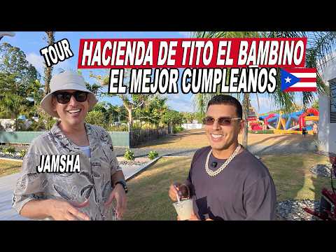 La Hacienda De Tito El Bambino - Cumpleaños De Su Hijo Gabriel - Jamsha Tour - Gringo Le Llegó