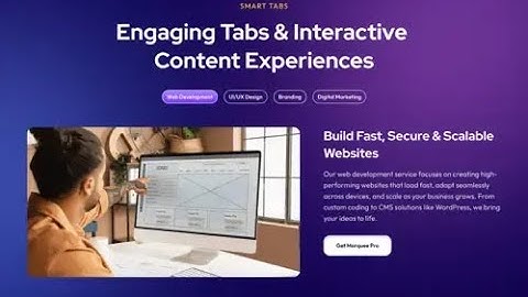 How to Add the Smart Tabs in Elementor
