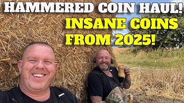Best Hammered Coin Finds of 2025! | Metal Detecting with the Minelab Manticore & Deus II