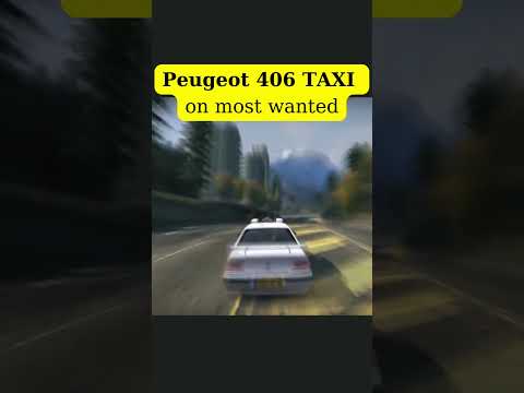 Peugeot 406 TAXI on NFS MW #shorts