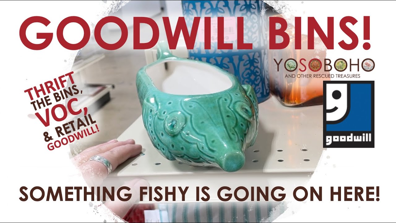 Back at the BIG BINS 🛒 THRIFT WITH US Cleveland GOODWILL BINS