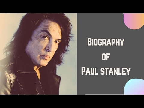 Video: Paul Stanley Net Worth: Wiki, Ndoa, Familia, Harusi, Mshahara, Ndugu