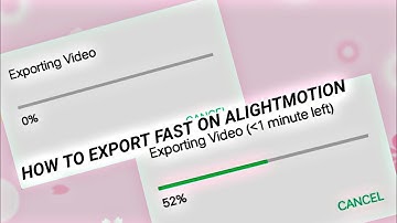 how to export fast on alightmotion≧∇≦