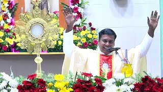 Eucharistic Adoration by Rev.Fr.Albert @ Melnariyappanur St.Antony Shrine | நற்கருணை ஆராதனை MercyTV