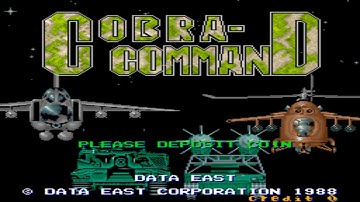 Cobra - commanD 1988 Data East Mame Retro Arcade Games