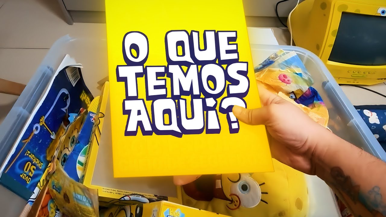Não vejo essas COISAS DE BOB ESPONJA há anos! - SpongeBob Room! (APDN Update)