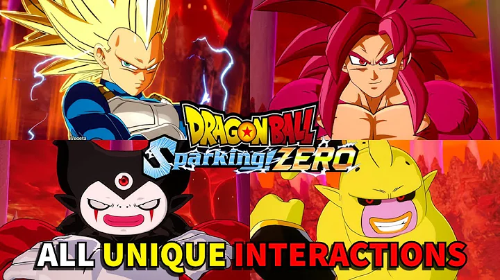 (DLC 3) ALL DAIMA CHARACTERS UNIQUE INTERACTIONS! - Dragon Ball Sparking Zero