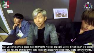 [SUB ITA] BTS 꿀 FM 06.13 - 2nd BTS birthday 'BTS FESTA 2015' (parte 6/6)