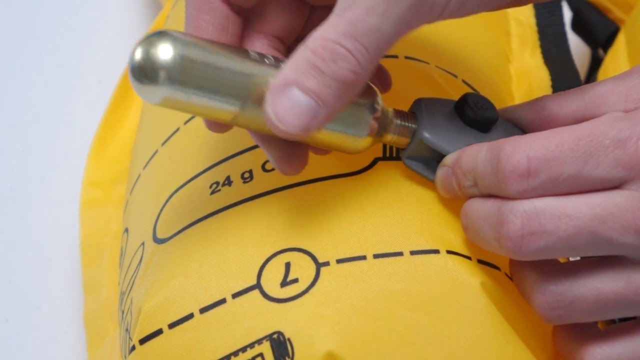 How to re-pack your Glide inflatable waistbelt PFD