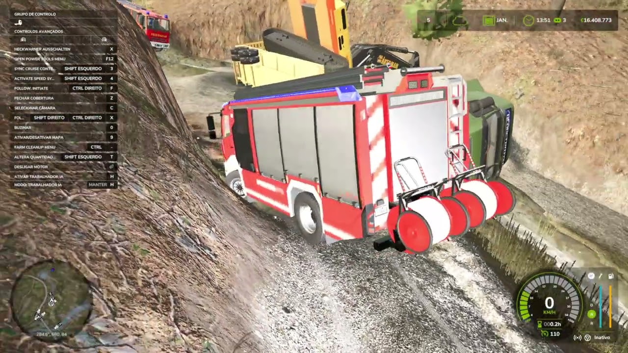 Grave acidente com nosso volvo pt2 Farming Simulator 25 2025