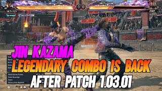 Jin Kazama Legendary Combo Is Back After Patch 1.03.01 | Tekken 8