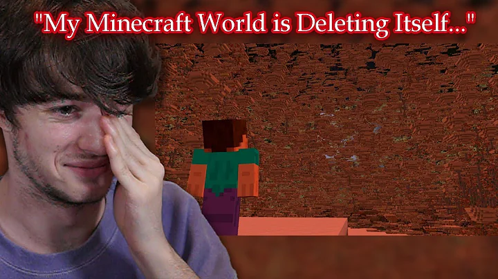 REACTING TO "My Minecraft World is Deleting Itself..."