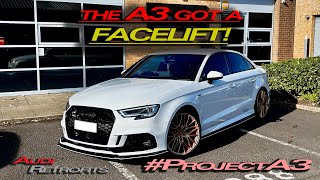 RS3 facelift front end and full Matrix LEDs added! (Episode #7)