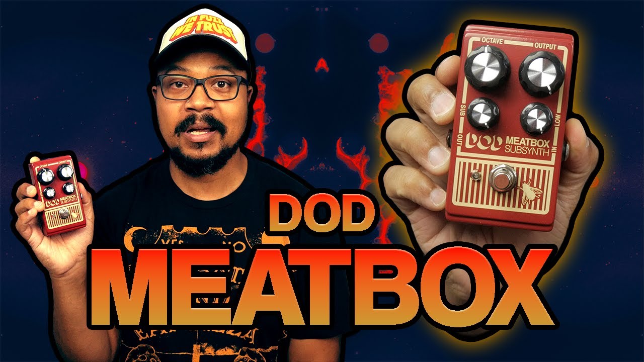 «МОЩНЫЙ БАС!» DOD MEATBOX SUBSYNTH | Обзор оборудования