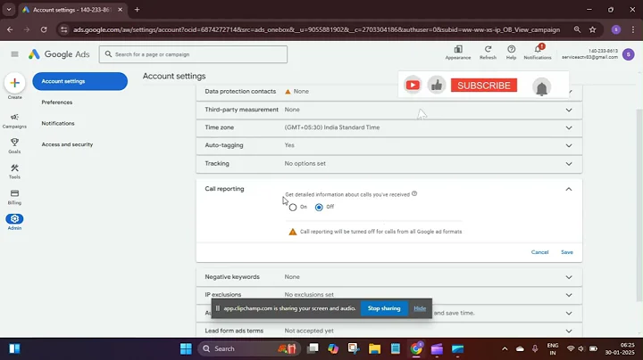 How to Turn On Call Reporting in Google Ads in 2025