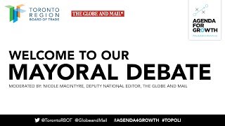 Toronto mayoral debate 2018