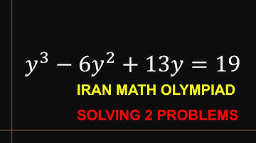 Solving 2 Problems from Iran Math Olympiad (1996)