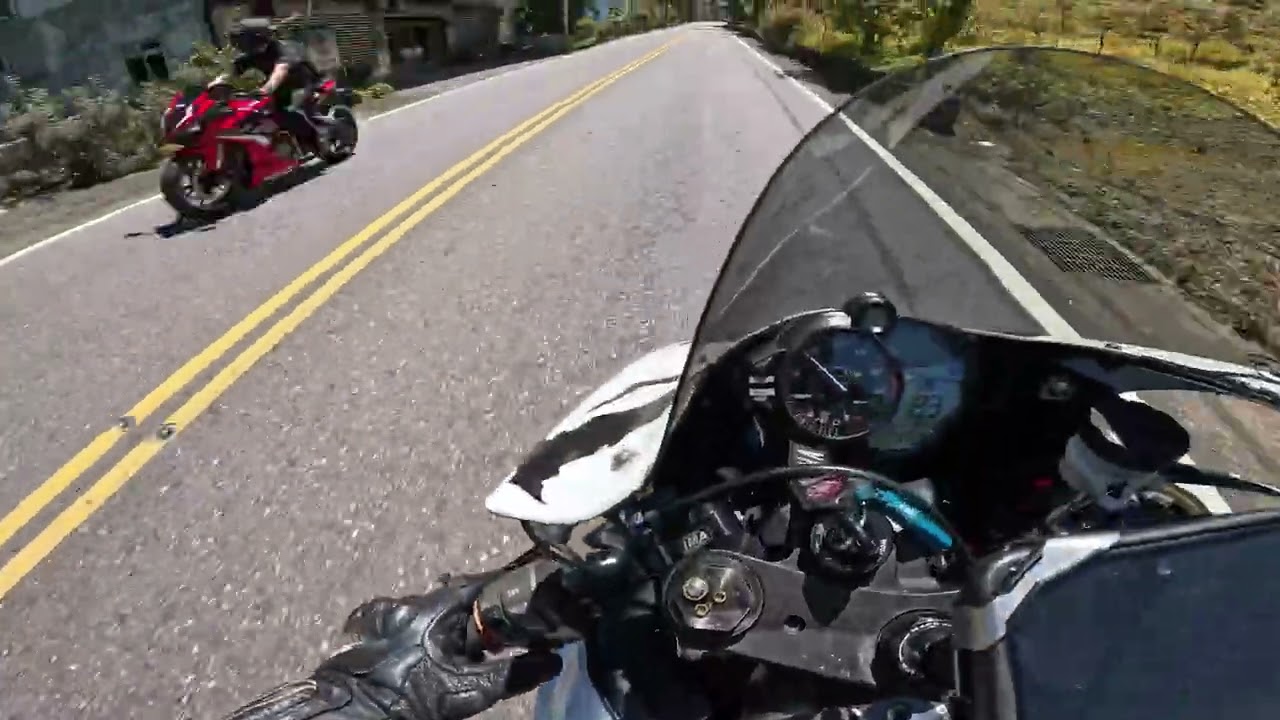 YAMAHA R6 | Akrapovic Exhaust | Gopro 12 | 北宜跑山-06