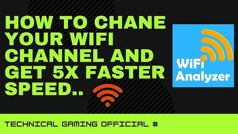 How to change your WiFi Channels | get 5x speed🔥 | अपने वाईफाई चैनल को कैसे बदले | TG Official.
