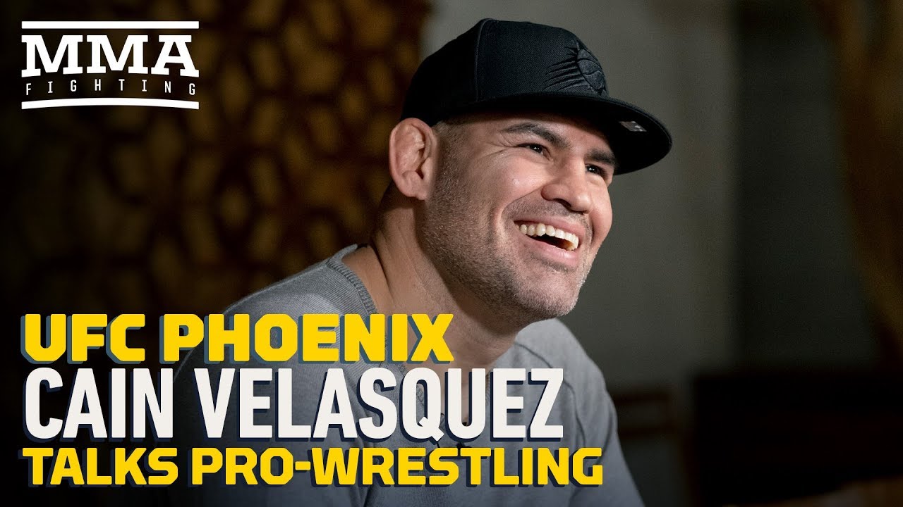 UFC Phoenix: Cain Velasquez Interested in WWE After MMA: If I Do It, 'I'm Gonna Do It 100 Percent' UFC Phoenix: Cain Velasquez Interested in WWE After MMA: If I Do It, 'I'm Gonna Do It 100 Percent'
