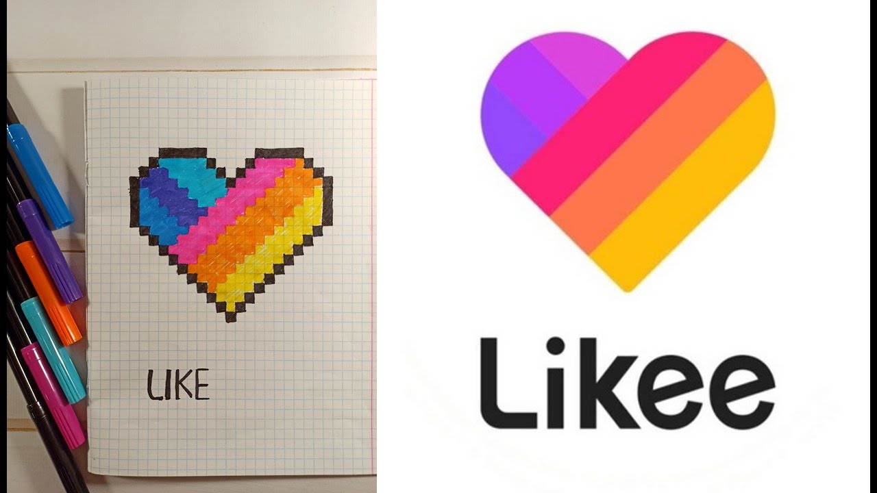 Как нарисовать лайк сердечко лайк