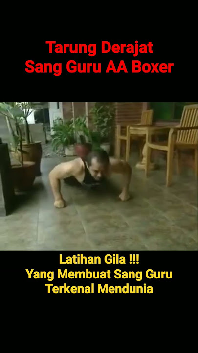 Tarung Derajat - Latihan Gila !!! Yang Membuat Sang Guru Terkenal Mendunia #viral #shorts #video