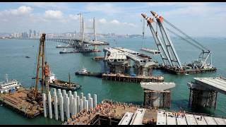Inside China’s 26.7 KM Sea Bridge | The Insane Construction of Qingdao Jiaozhou Bay Bridge