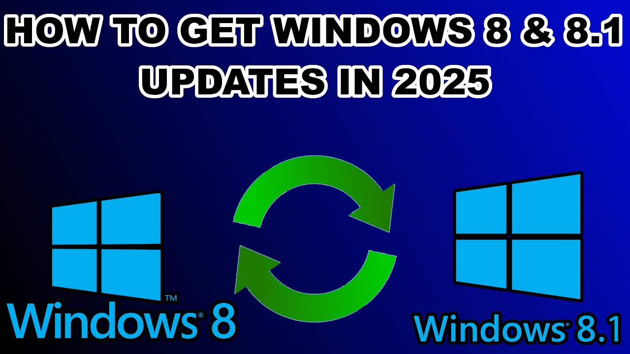 How can you get ALL the Windows 8 and Windows 8.1 Updates in 2025  