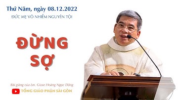 Đừng sợ - Lm. Giuse Hoàng Ngọc Dũng | Đức Mẹ Vô Nhiễm Nguyên Tội