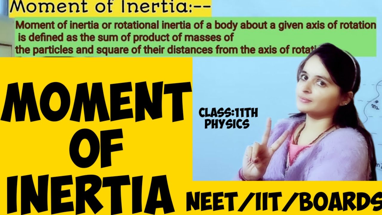 moment of inertia class 11th physics - YouTube