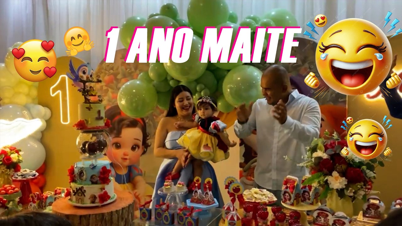 NIVER DE 1 ANO DA MAITE