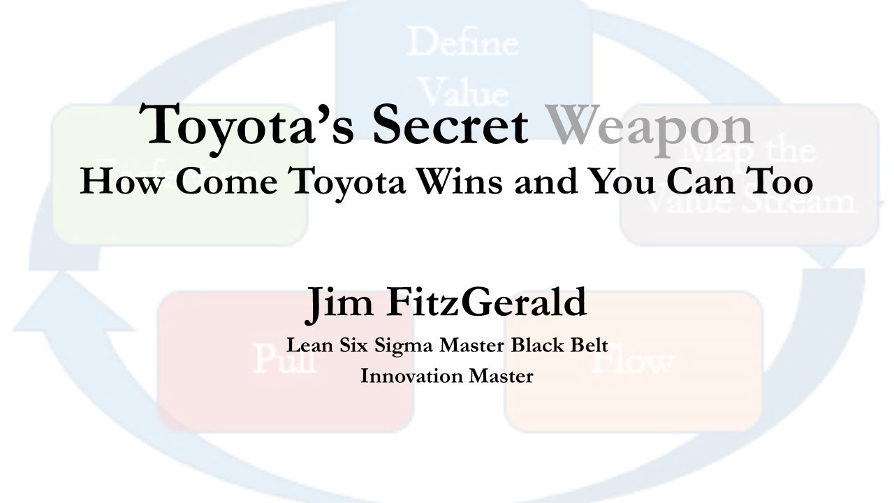 Toyota Production System: Toyota's Secret