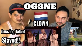 Singer Reacts| OG3NE - CLOWN
