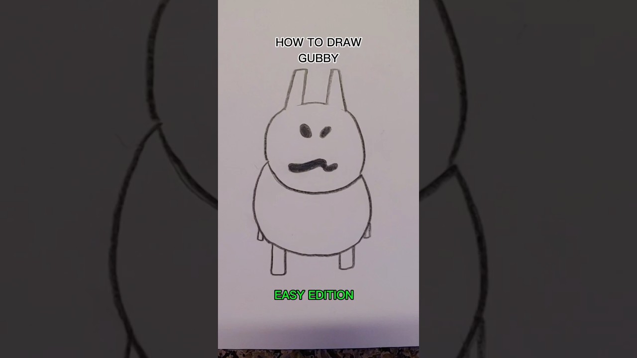How to draw Gubby ❤ 