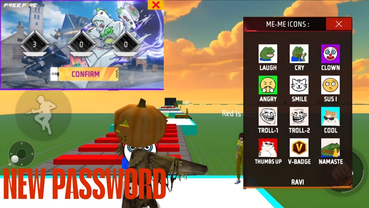  FF Craftland Troll Obby Map 😂 new  Password Reveal😲 // Troll obby new password 