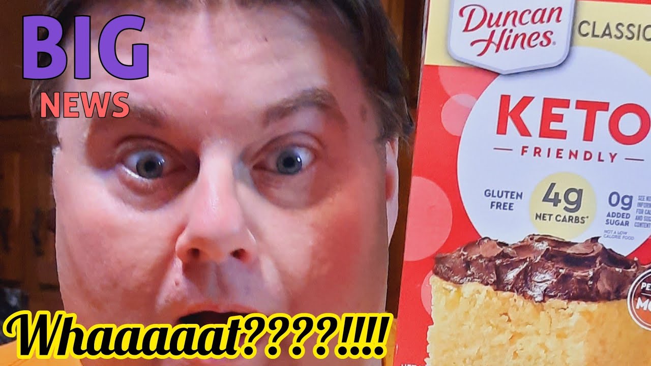 Review and Taste Test | Duncan Hines Keto Yellow Cake | Worth the Money or a Total Disappointment? 🤔