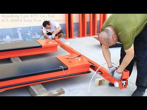 How To Assemble A 4 Post Car Lift