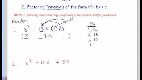 Beg. Alg. Video Section 4.2 Part 1.wmv
