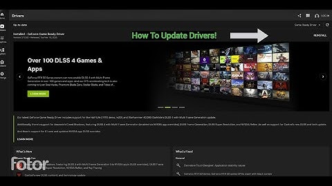How To Update NVIDIA Drivers! Step By Step Tutorial✅)