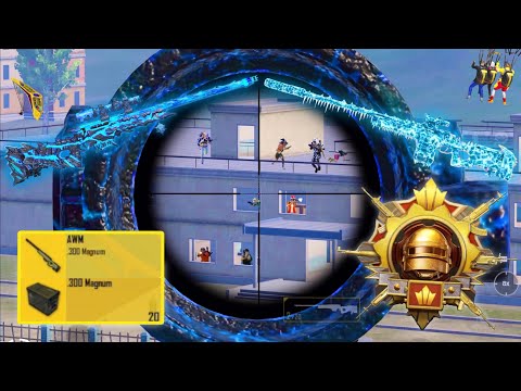 Omg!😍 MY BEST SNIPER AWM GAMEPLAY of the YEAR🔥PUBG Mobile - BGMI