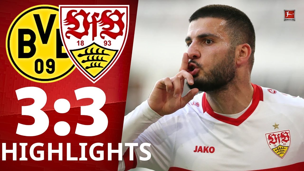 Borussia Dortmund - VfB Stuttgart | 3:3 | Highlights | Bundesliga, 11. Spieltag 2025/26