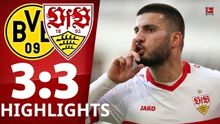 Borussia Dortmund - VfB Stuttgart | 3:3 | Highlights | Bundesliga, Matchday 11, 2025/26