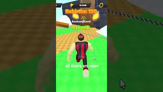 Easy and Fast Ways to Go to Last Area on Strongman Simulator #shorts