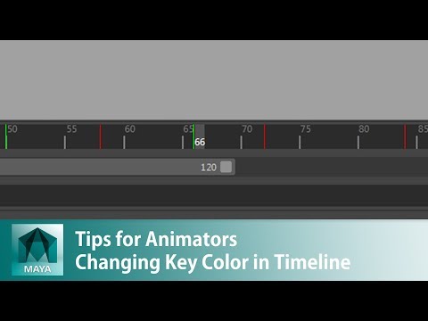Tips for Animators: Changing Key Color in Timeline