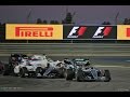 F1 2016 bahrain gp bottas and hamilton crash on turn 1