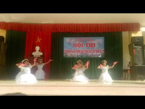 Video múa Chắp cánh ước mơ. lớp 5B trường Bình Sơn - YouTube