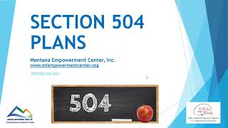 What is a 504?